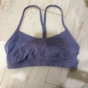 lululemon Flow Y Lavender Sports Bra